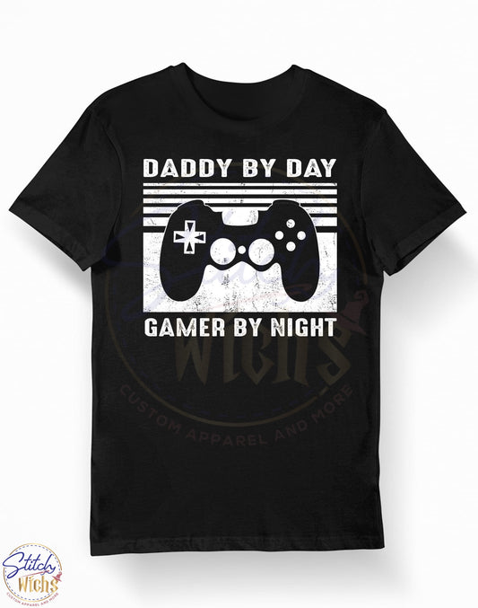 Daddy by Day Gamer by Night Shirt