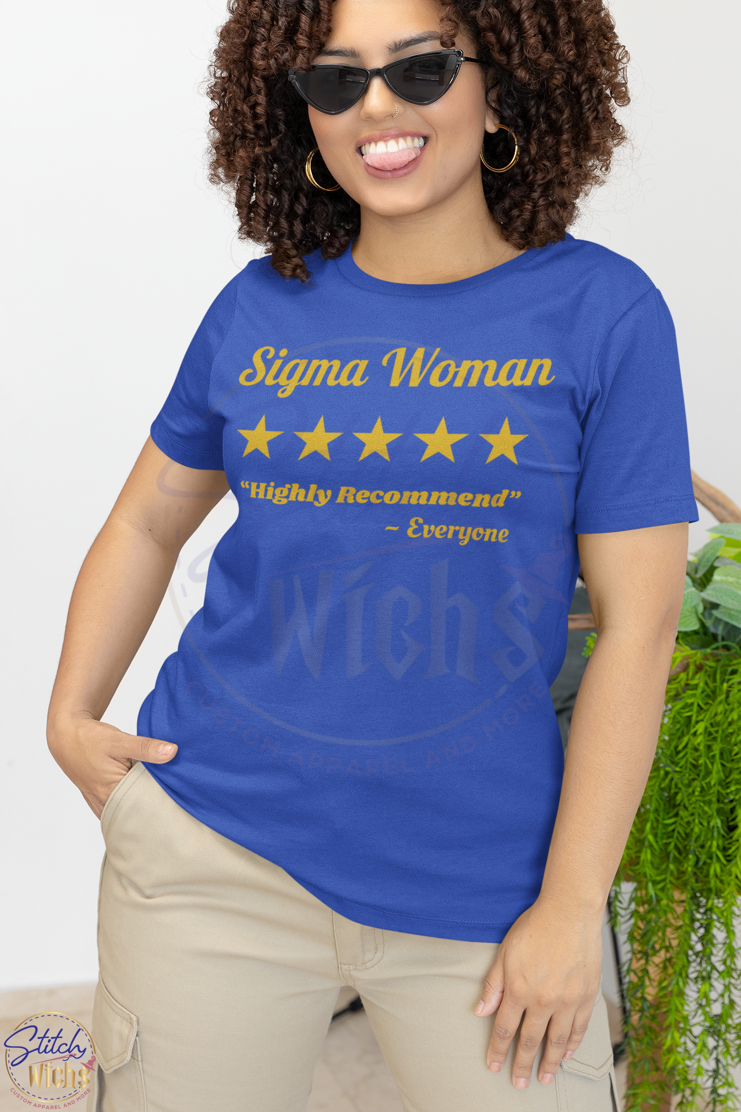 Sigma Woman Highly Recommend T-Shirt