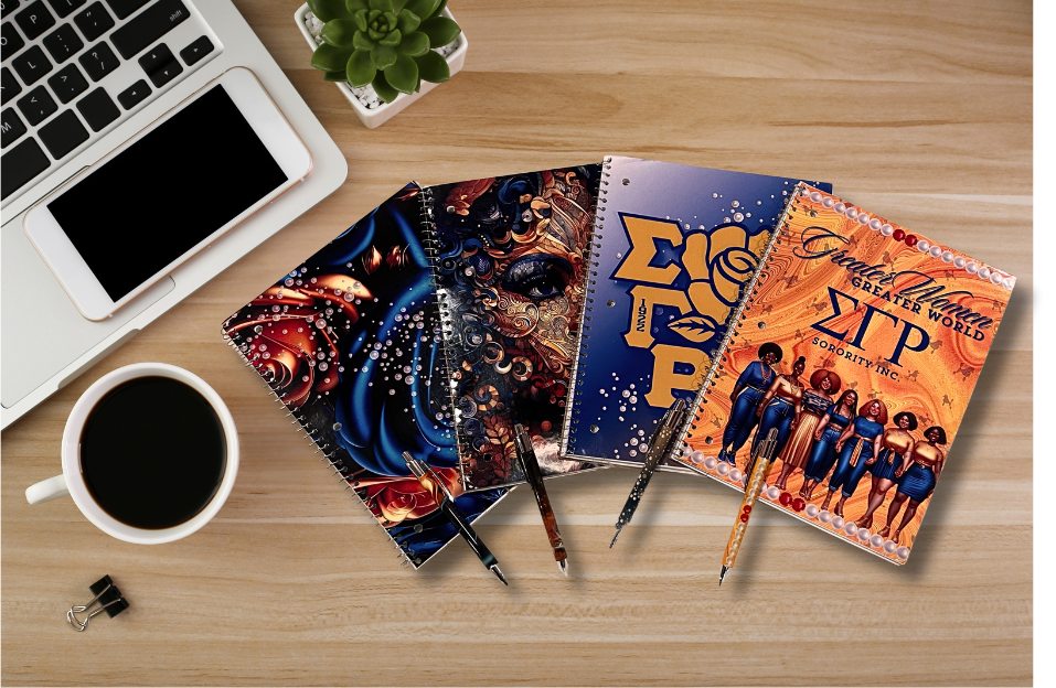 Exclusive Custom-Designed 1-Subject Notebook with Matching Pen